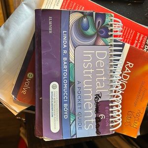 Dental assisting instrument book, good condition